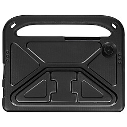 Avizar Coque Antichoc Enfant pour Samsung Tab A9 avec Poignée et Support Noir