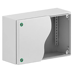 boite acier - spacial sbm - 200 x 300 x 120 mm - couvercle plein - schneider electric nsysbm203012