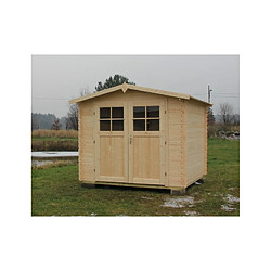 Maison De La Tendance Maison de jardin PYRETHRE en bois épicéa 266x266 cm H. 235 cm---Brun