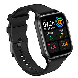 Riversong Montre Connectée Écran Tactile AMOLED 2.01'' Appels et Suivi de Santé Noir