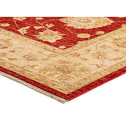 Vidal Tapis de laine 230x174 rouge Kaizar pas cher