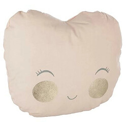 Coussin Déco Pomme 30x35cm Rose Pâle