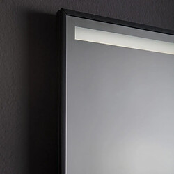 Kiamami Valentina MIROIR 100X70 AVEC BANDEAU RÉTRO-ÉCLAIRÉ PAR LED