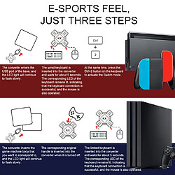 Convertisseur portatif de Console d'adaptateur de clavier et de souris de jeu d'adaptateur d'usb pour Xbox One pas cher