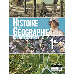 Histoire géographie 1re : voie technologique - Occasion