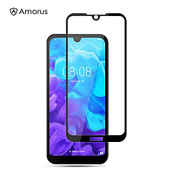 Protecteur écran en verre trempé impression de soie transparent pour votre Huawei Y5 (2019)/Honor 8S