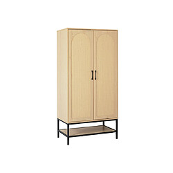 Bestmobilier Nagato - armoire - bois - 80 cm