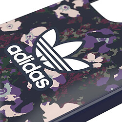 Adidas Coque pour iPhone 12 Mini Découpes Précises Graphic Camo Trefoil Violet