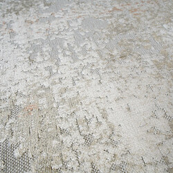 Acheter Thedecofactory VERDIO USED - Tapis en viscose effet usé en relief beige gris 200x290