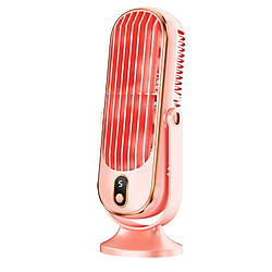 (rose) Ventilateur portable silencieux pour Chambre à coucher-Mini Ventilateur de table électrique pour Bureau-Parfait pour dormir, étudier et Travailler-Fournit de l'air frais