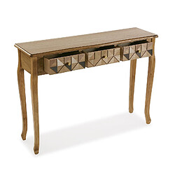 Avis Versa Meuble d'entrée étroit, Table console Elva 30x109x78,5cm,Bois, Marron