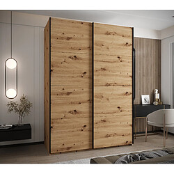 Abiks Meble Armoire à portes battantes Lux 1 245,5/170/64 2 portes