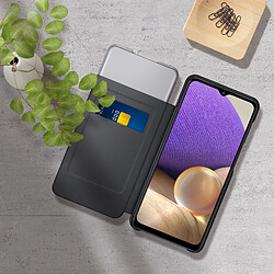 Avis Étui Samsung Galaxy A32 5G Fenêtre Tactile S View Wallet Cover Original noir