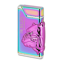 Briquet Tempête The Bulldog Spectre Arc-en-ciel Logo 3D Rechargeable