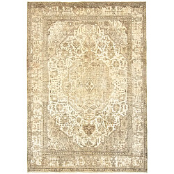 Vidal Tapis de laine 288x203 blanc crème Vintage Royal