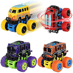 Universal Monster Trucks Toy Cars - Bus Friction Purgered Titr Back Vehicle Gift for Kids