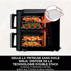 Avis Friteuse sans huile NINJA Double Stack 7,6 L SL300EU