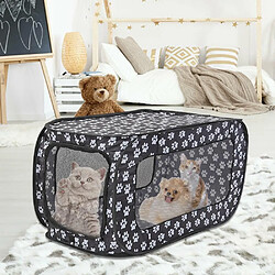 Universal Tente pour animaux de compagnie Clôture pour animaux de compagnie Cage de voyage pliable pour chiens et chats Empreintes rectangulaires 87cm Tente pour animaux de compagnie Clôture pliable Cage pour chats et chiens | Maison, groupe de chiens Plume pas cher