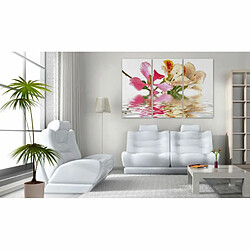 Paris Prix Tableau Imprimé Orchid with Colorful Spots 40 x 60 cm