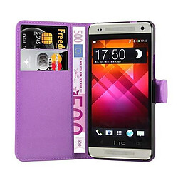 Cadorabo Coque HTC ONE M4 MINI Etui en Violet