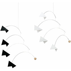 Flensted Mobiles Mirage, blanc/noir