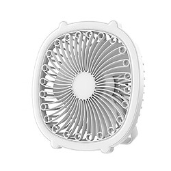 Avis (White) Portable Desktop Fan with light? USB Ceiling Fan