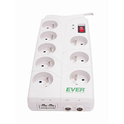 Surge protector Home 2m 8 outlets USB