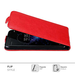 Acheter Cadorabo Coque Sony Xperia XZ2 COMPACT Etui en Rouge