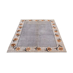 Avis Vidal Tapis de laine 203x160 brun Darya