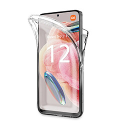 Coque 360 degré pour Xiaomi Redmi Note 12 4G 6.67"- Coque protection intégrale transparente Avant et arrière - Antichoc- VISIODIRECT -