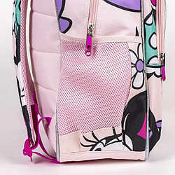 Cartable Minnie Mouse Rose 32 x 15 x 42 cm pas cher