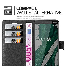 Acheter Cadorabo Coque Nokia 1 PLUS Etui en Noir