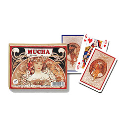 Piatnik Jeux de cartes : Mucha Dreams 2 x 55 cartes