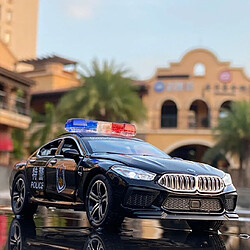 Universal 1: 32 Voiture jouet BMW M8 Voiture jouet en alliage Voiture jouet moulé sous pression Modèle de voiture Modèle de simulation à l'échelle miniature Voiture jouet Jouet pour enfants(Le noir)