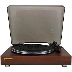 Platine Vinyle 33/45/78 RPM, Bluetooth, Sortie Audio RCA, Arrêt Automatique, , Bois, Roadstar, TT385BTT