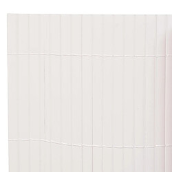 Acheter vidaXL Clôture de jardin double face 110x300 cm Blanc