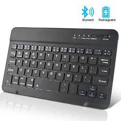 Mini Bluetooth Clavier Clavier sans fil 10 en noir