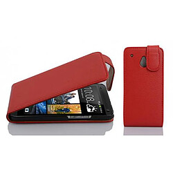 Cadorabo Coque HTC ONE M4 MINI Etui en Rouge