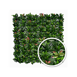 JARDIéco Feuillage artificiel imitation Photinia 1 m² - Jardideco