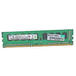 2Go RAM ECC Serveur Samsung M391B5773DH0-CK0 DDR3 PC3-12800E 1600MHz 1Rx8 CL11 - Occasion