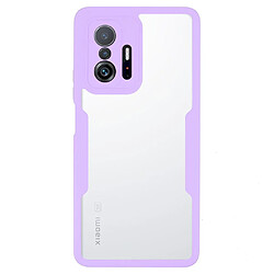 Coque en TPU + acrylique violet pour votre Xiaomi 11T/11T Pro