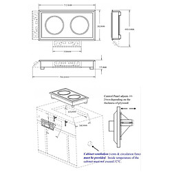 Réchaud à Induction 2 Zones - Combisteel