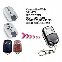 GUPBOO Télécommande Universelle de Rechange pour ouvre-porte de garage de rechange MIO TR2 sur