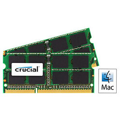 Crucial for Mac SO-DIMM 16 Go (2 x 8 Go) DDR3 1333 MHz CL9