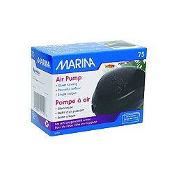 MARINA Pompe a air 75 - Débit : 60 L / h - Pour aquarium