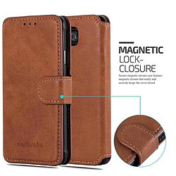 Cadorabo Coque Samsung Galaxy ALPHA Etui en Brun