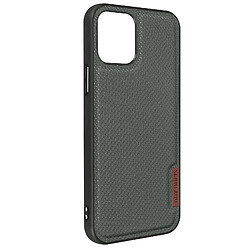 Coque iPhone 12 Pro Max Rigide Dos Tissu Série Fino Dux Ducis gris