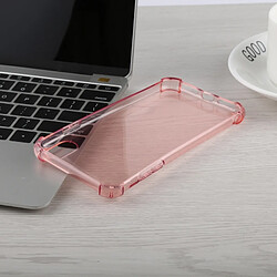 Acheter Wewoo Coque TPU Transparent Dropproof 0.75mm pour iPhone XR (Rose)