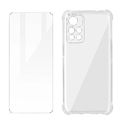 Avizar Pack Protection Poco M4 Pro 5G/Redmi Note 11S 5G Coque+Verre Transparent