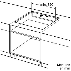 Acheter Table de cuisson à induction 90cm 5 feux 11100w noir - ex975lxc1f - SIEMENS